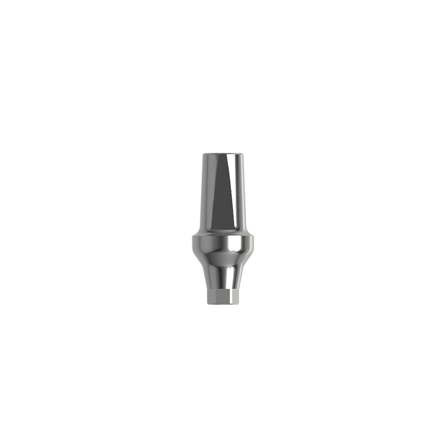 Titanium straight abutment ⌀ 3,5/4,0 (H 2,5 mm).