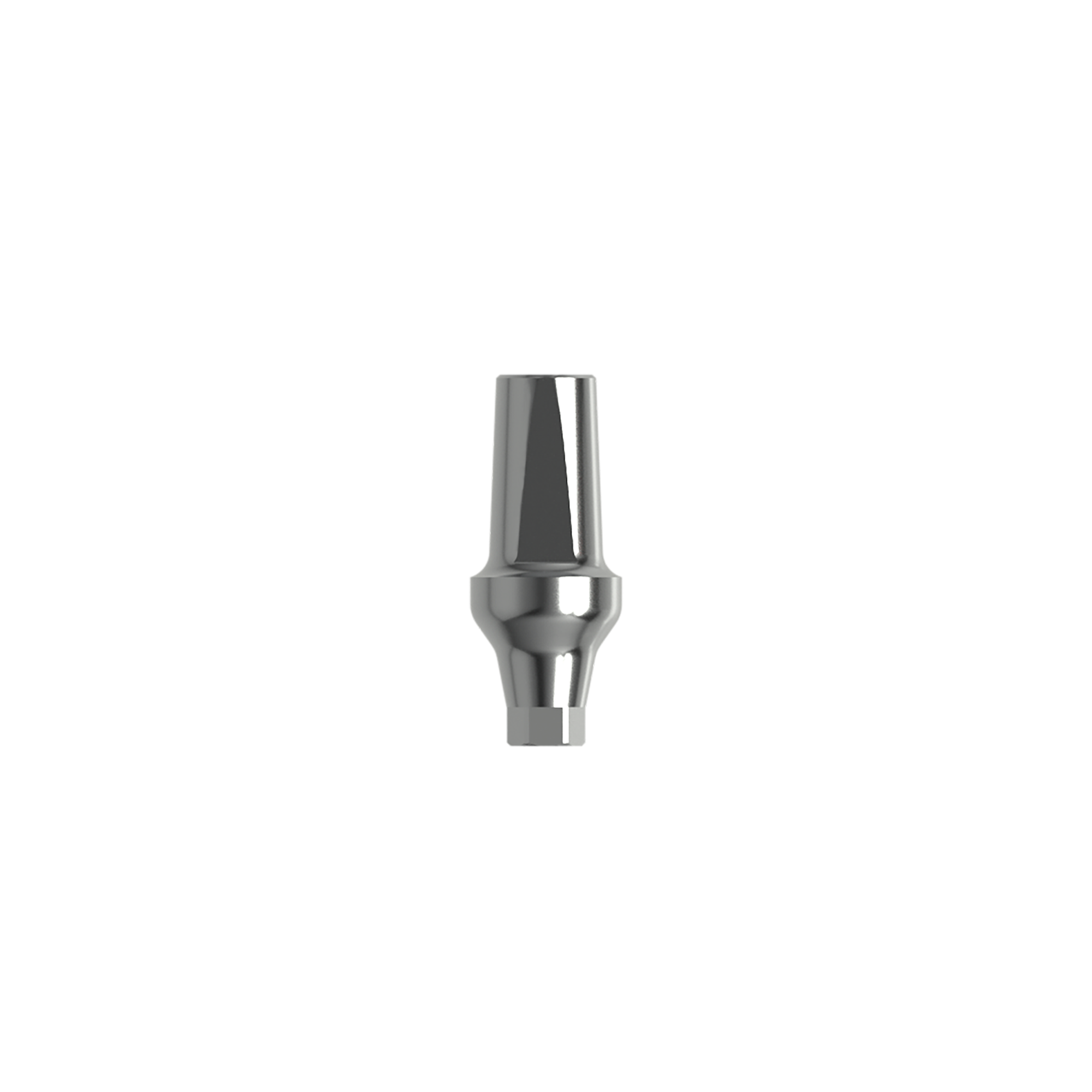 Titanium straight abutment ⌀ 3,5/4,0 (H 2,5 mm).