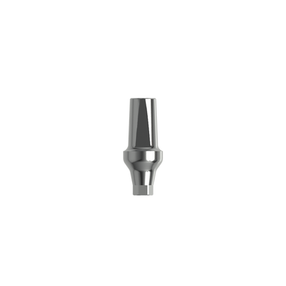 Titanium straight abutment ⌀ 3,5/4,0 (H 2,5 mm).