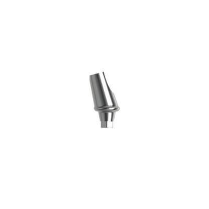 Titanium angled abutment 15°, ⌀ 3,5/4,0 (H 1.0 mm).