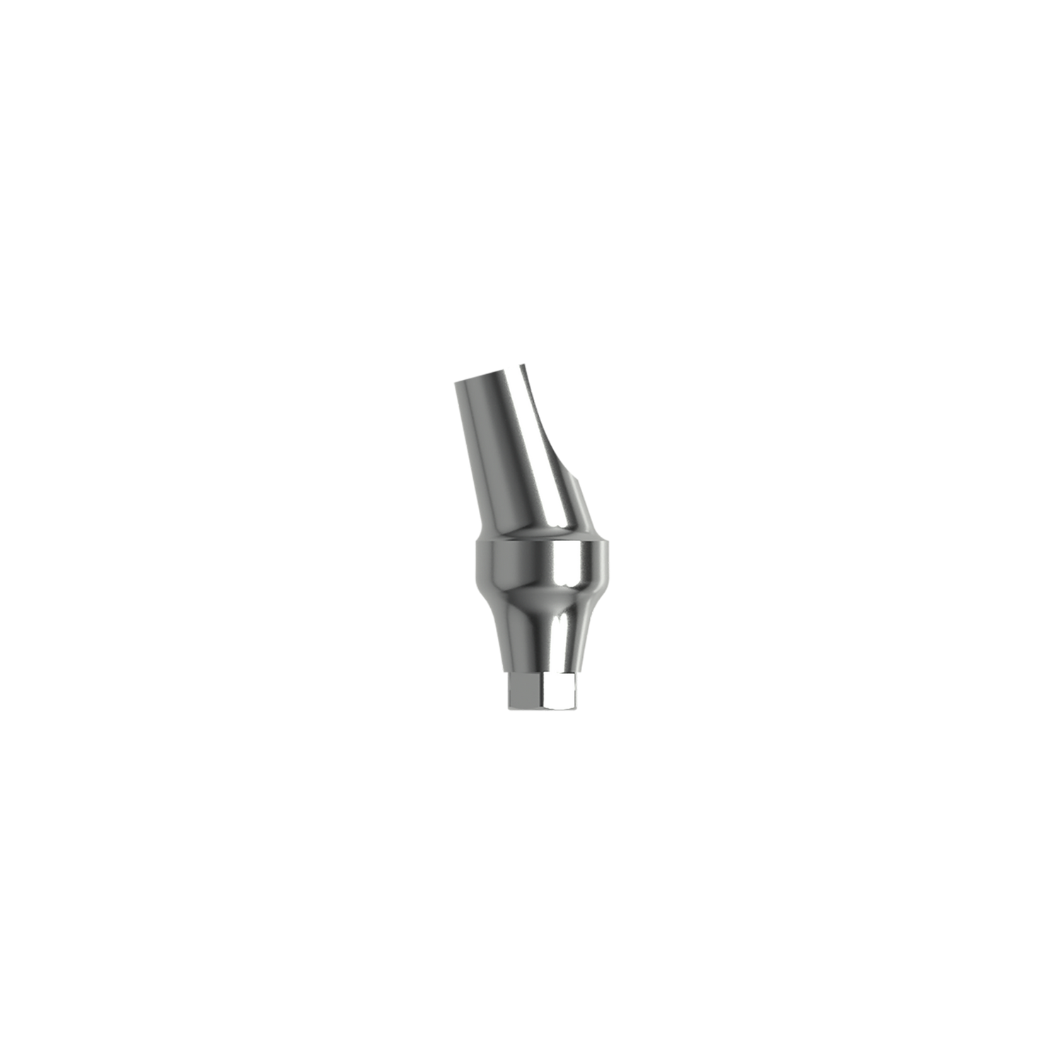 Titanium angled abutment 15°, ⌀ 4,5/5,0 (H 1.0 mm).