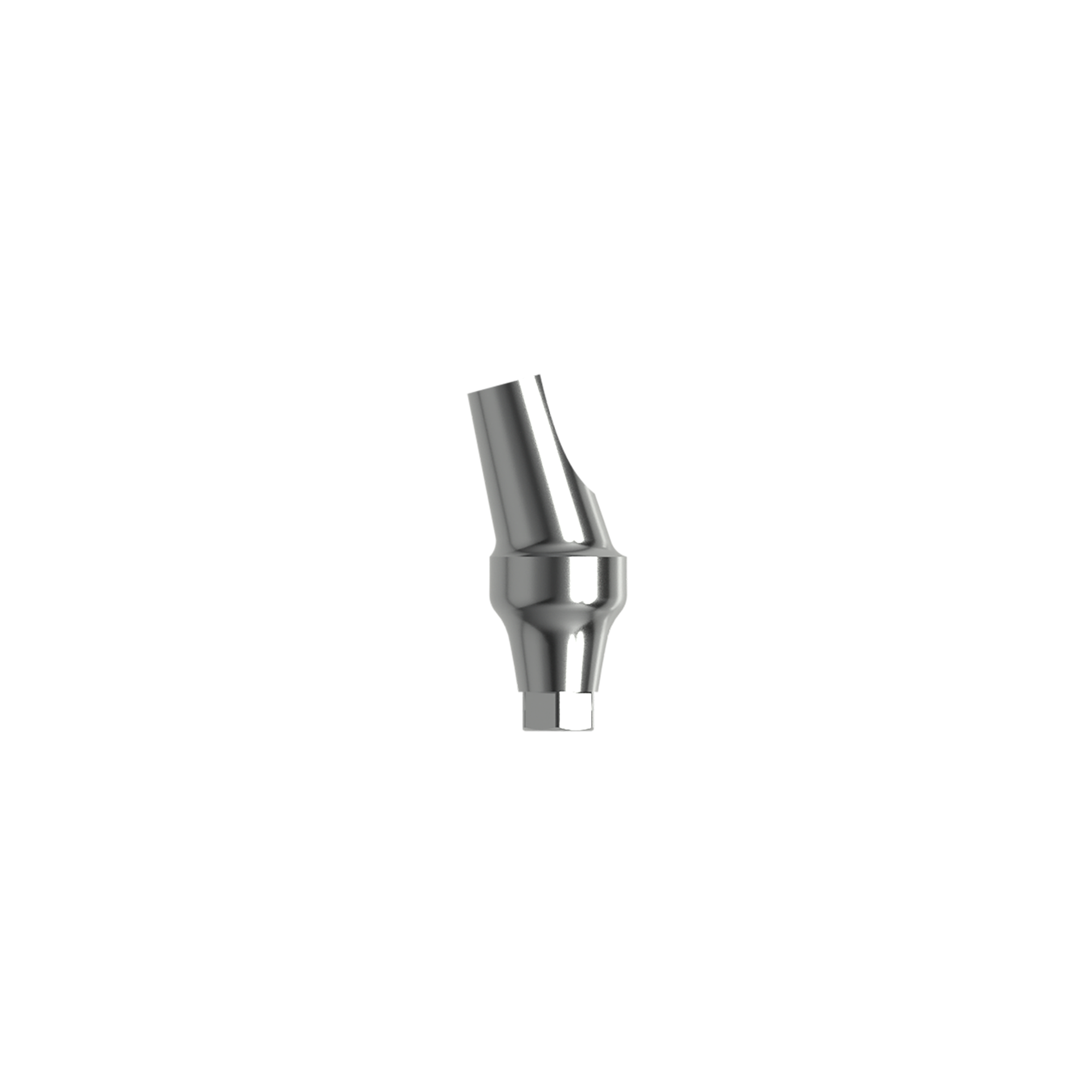 Titanium angled abutment 15°, ⌀ 4,5/5,0 (H 1.0 mm).