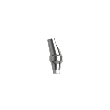 Titanium angled abutment 15°, ⌀ 4,5/5,0 (H 1.0 mm).