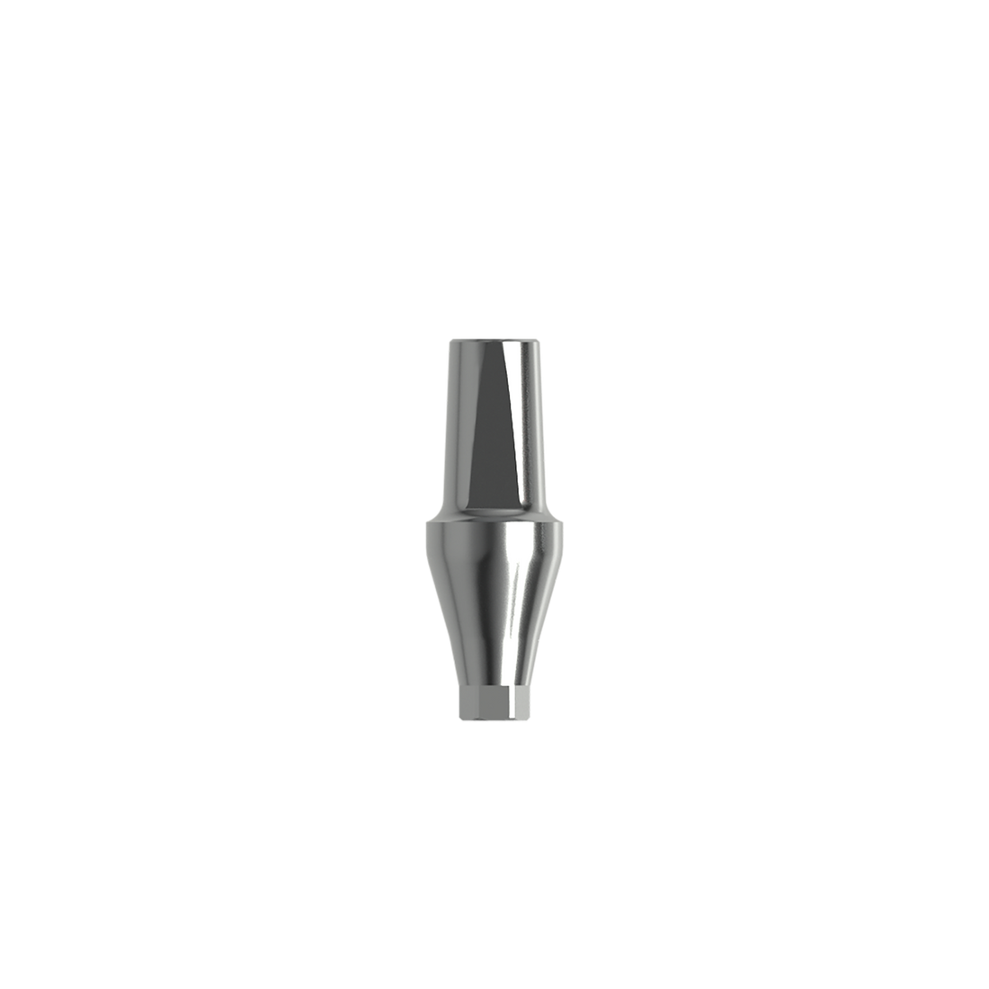 Titanium straight abutment ⌀ 3,5/4,0 (H 4,0 mm).