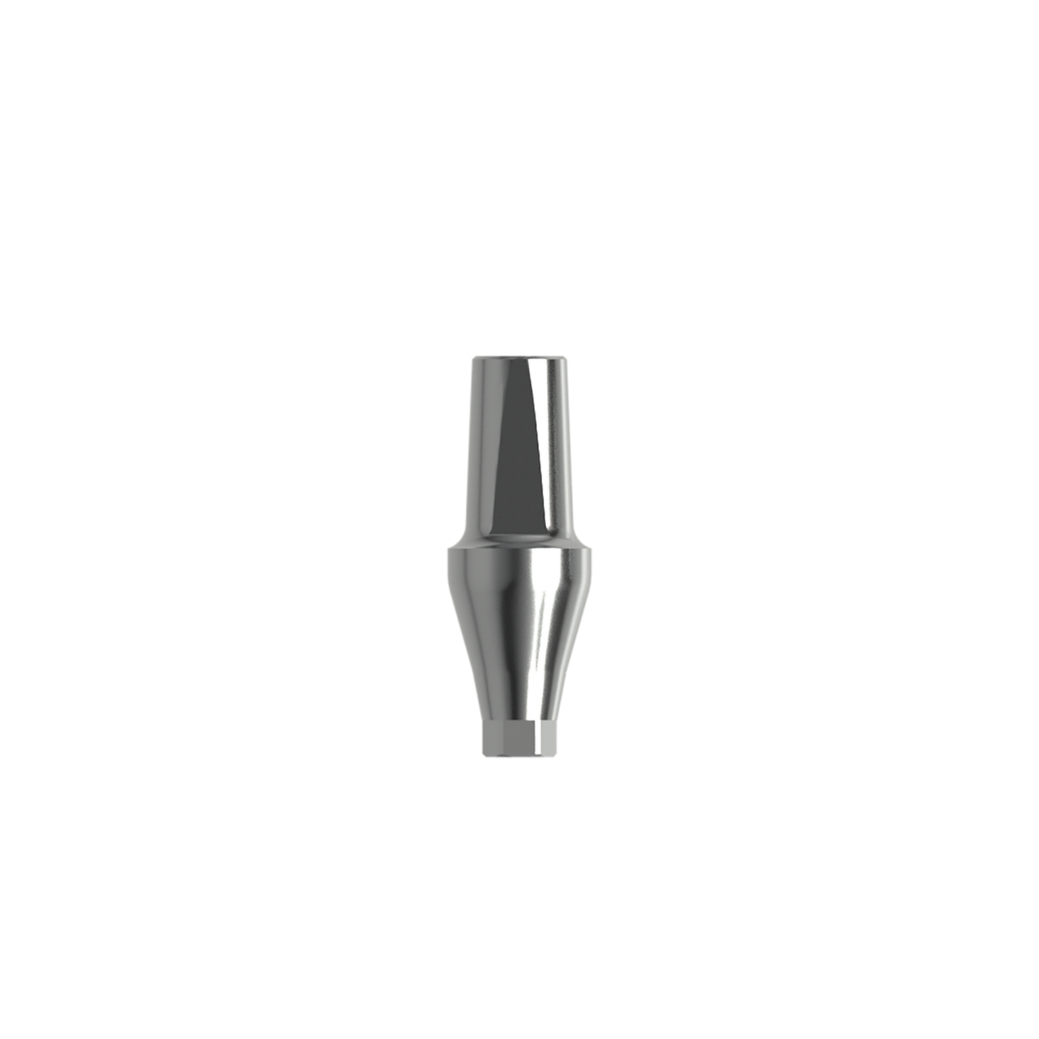 Titanium straight abutment ⌀ 3,5/4,0 (H 4,0 mm).