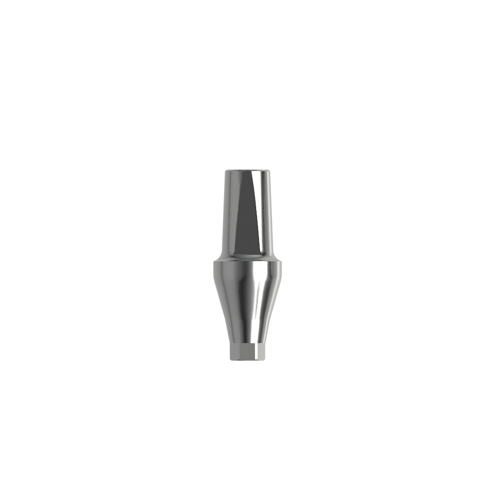 Titanium straight abutment ⌀ 3,5/4,0 (H 4,0 mm).
