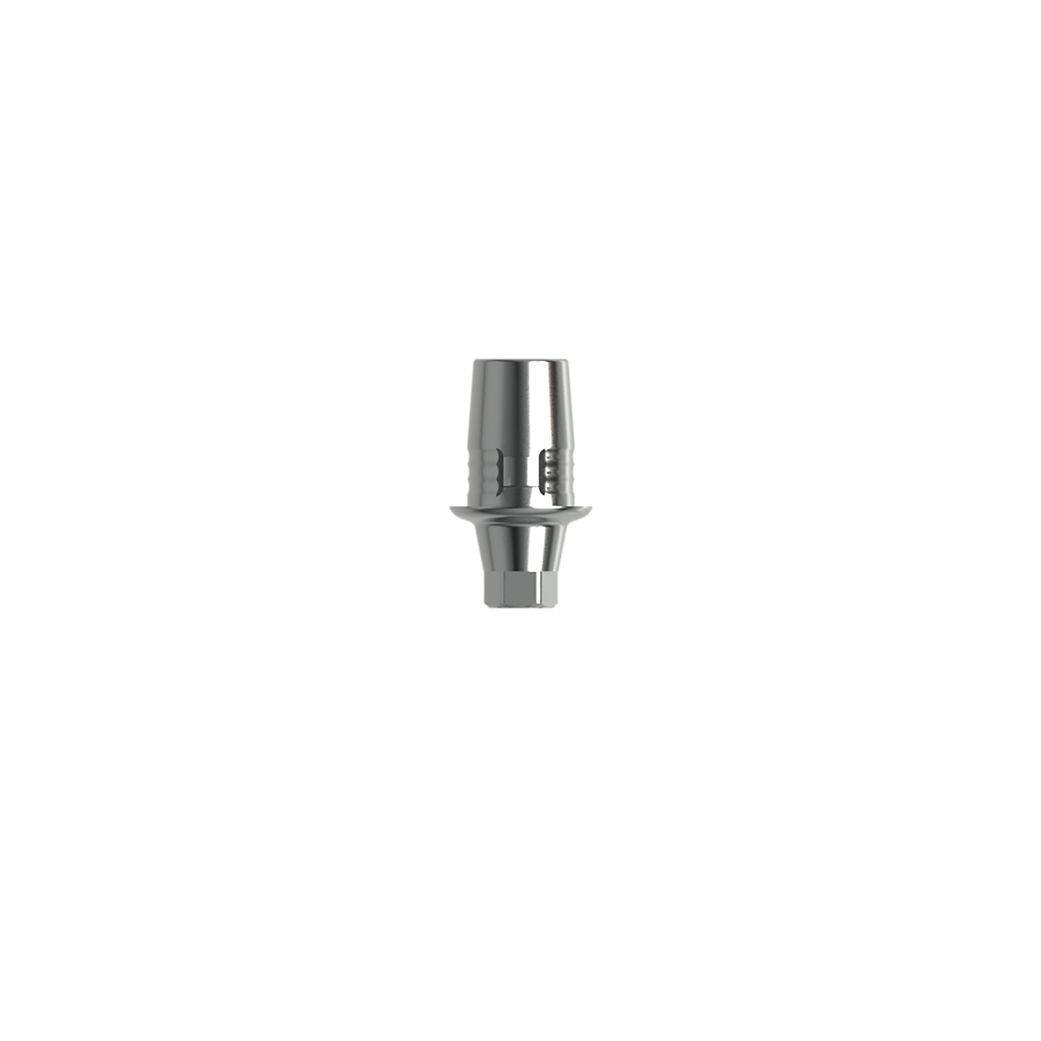 Titanium base, Cerec compatible, ⌀ 3,5/4,0 (H 0,8 mm) for single.