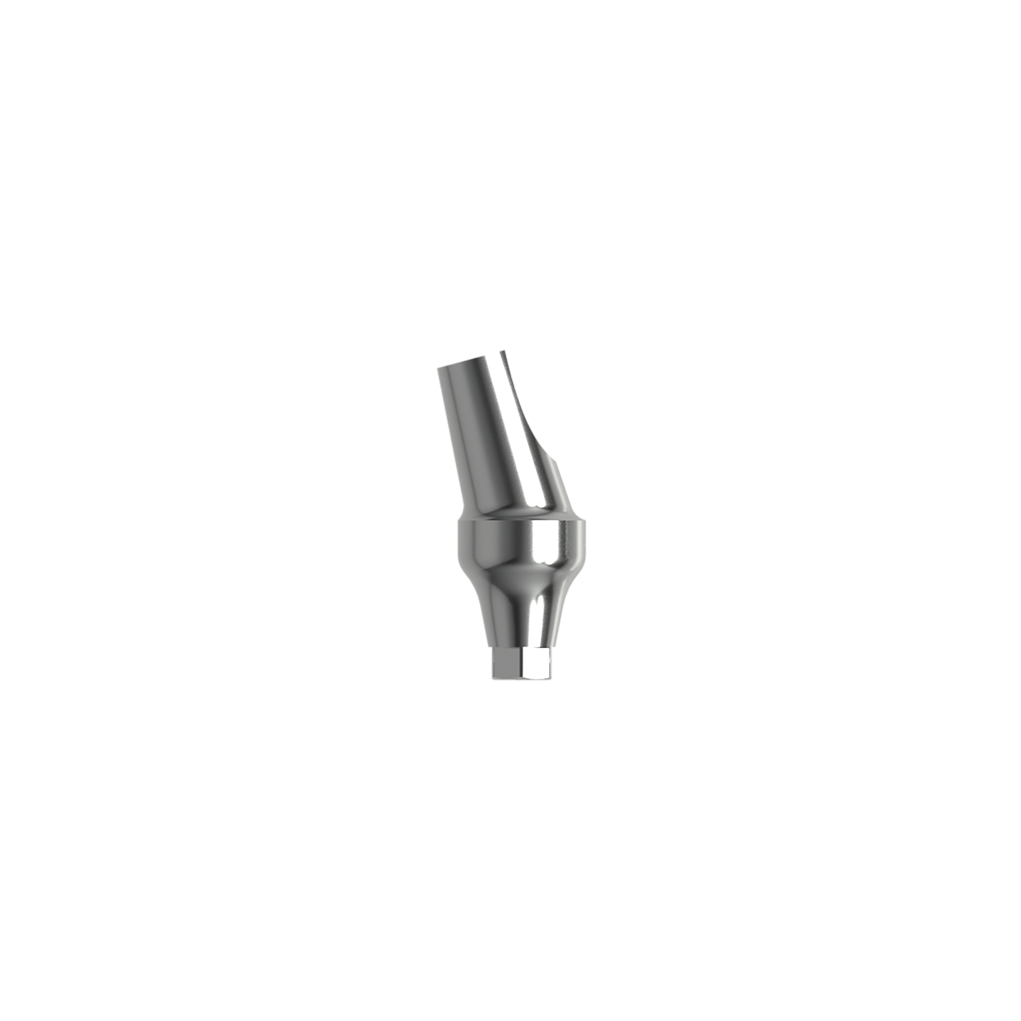 Titanium angled abutment 15°, ⌀ 3,5/4,0 (H 3.0 mm).
