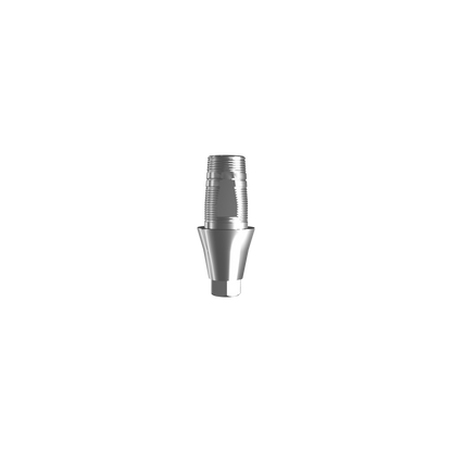 Titanium base, GeoMedi compatible, ⌀ 4,5/5,0 (H 2,0 mm) for single.