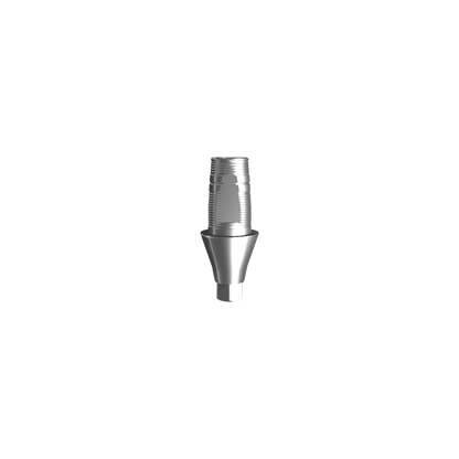 Titanium base, GeoMedi compatible, ⌀ 3,5/4,0 (H 3,0 mm) for single.