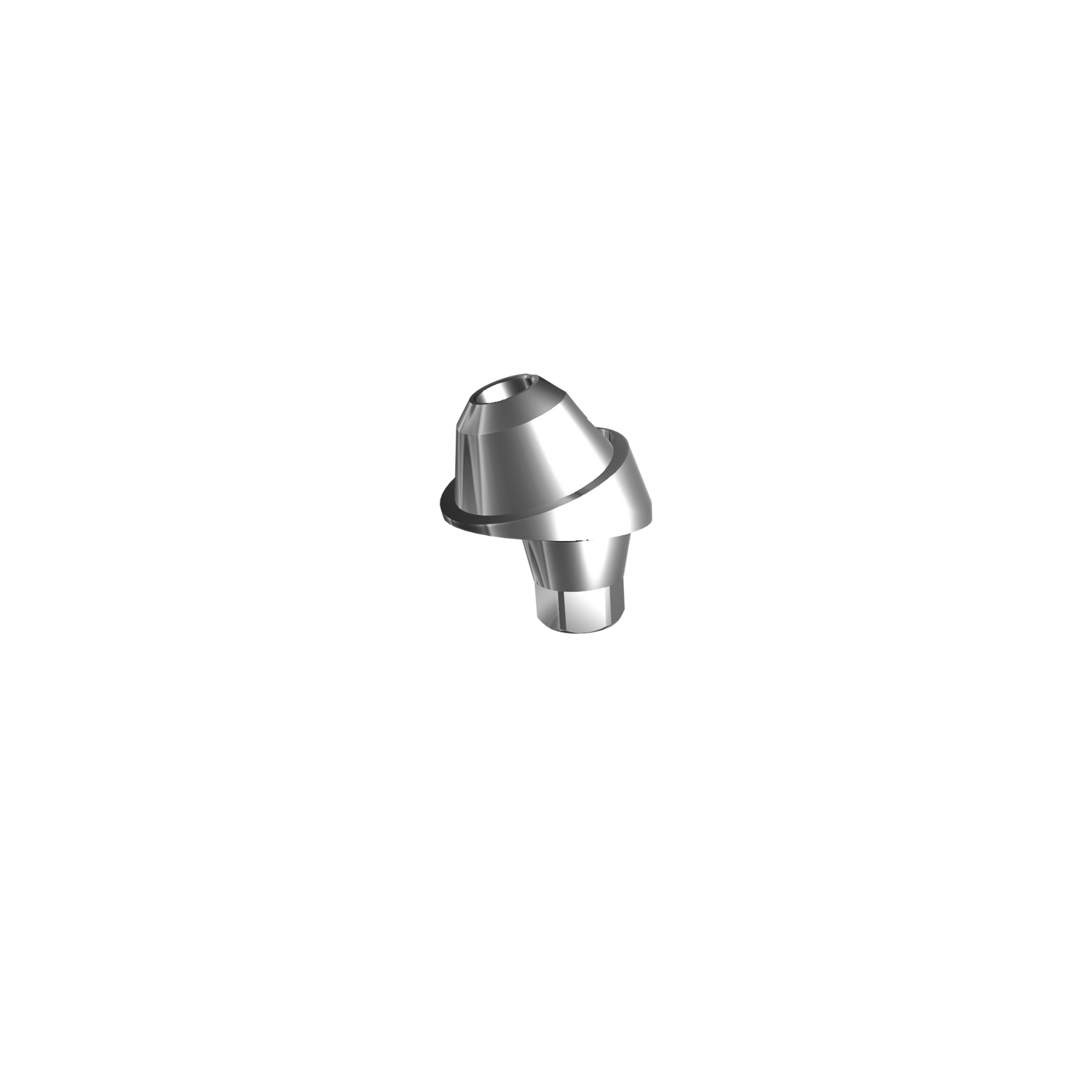 Multi-unit angled abutment ⌀ 3,5/4,0, 17° (H 2,5 mm).