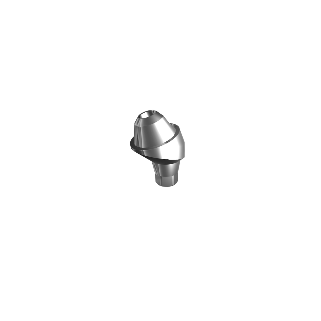 Multi-unit angled abutment ⌀ 3,5/4,0, 17° (H 3,5 mm).