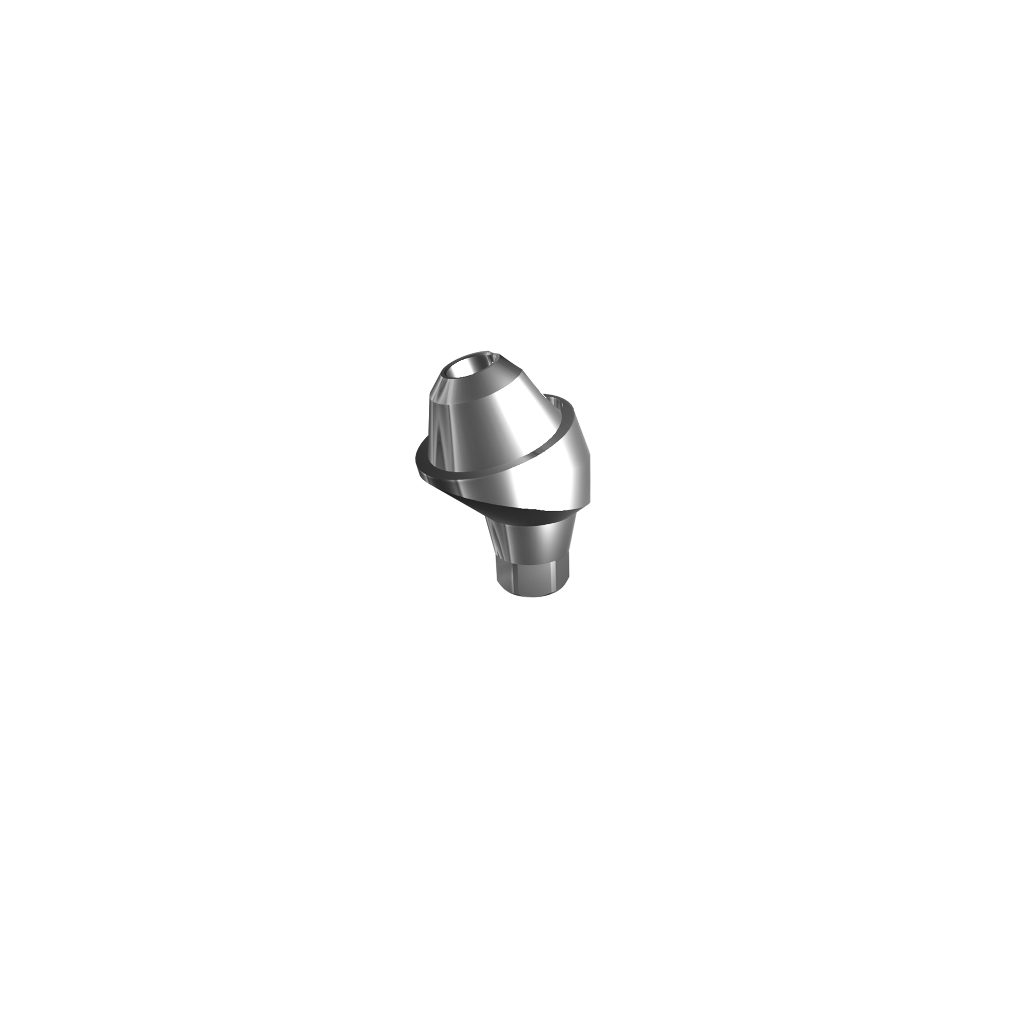 Multi-unit angled abutment ⌀ 3,5/4,0, 17° (H 3,5 mm).