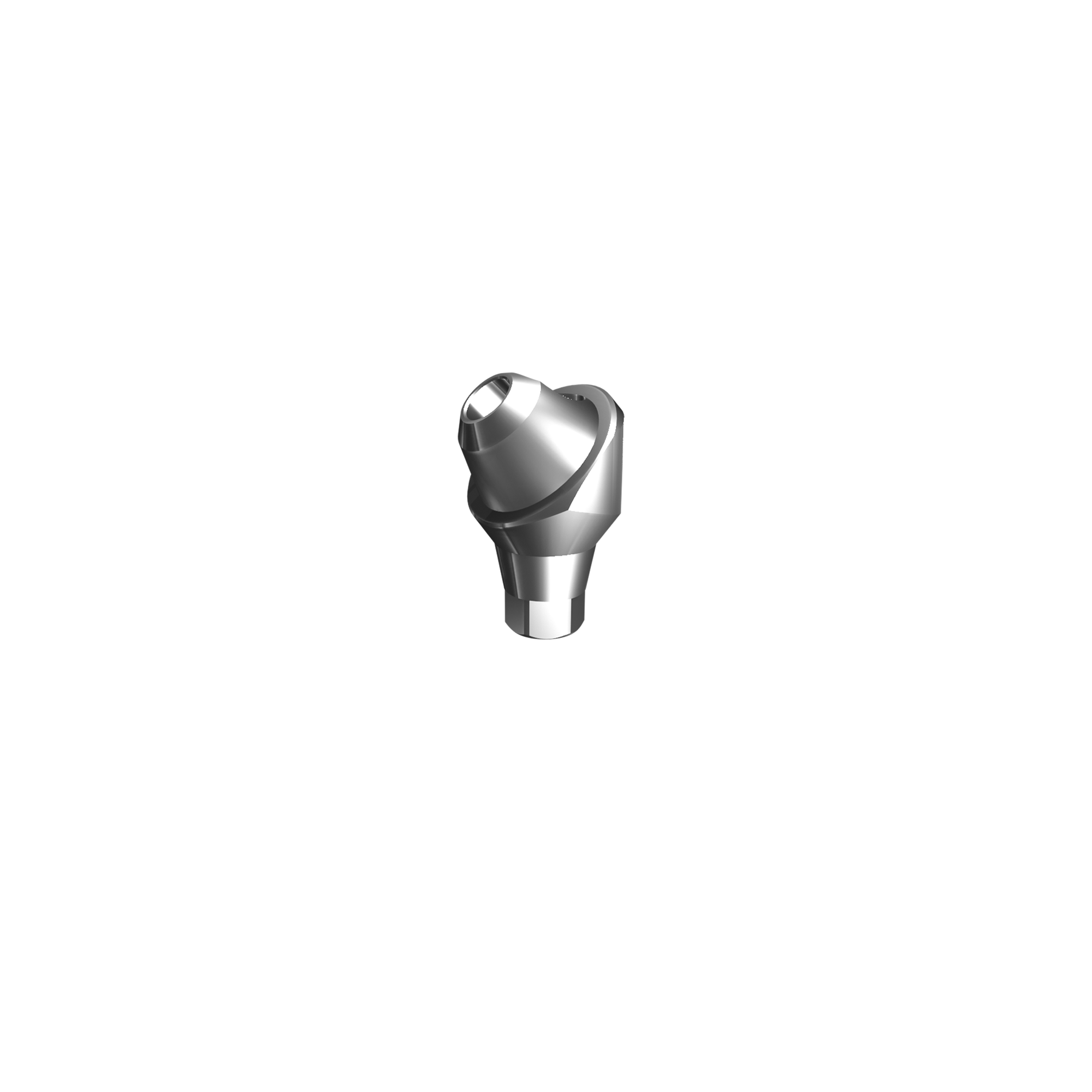 Multi-unit angled abutment ⌀ 3,5/4,0, 45° (H 4,5 mm).