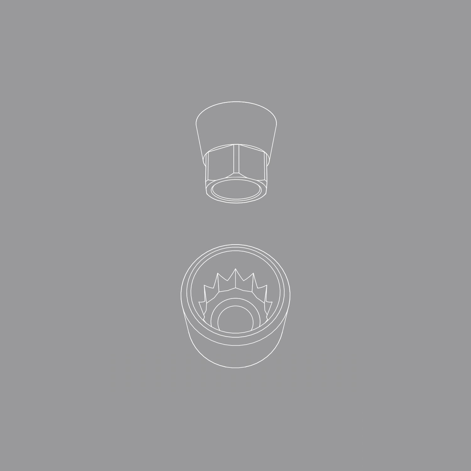 Multi-unit angled abutment ⌀ 4,5/5,0, 17° (H 3,5 mm).