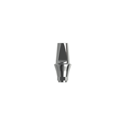 Titanium straight abutment (H 2.0 mm).