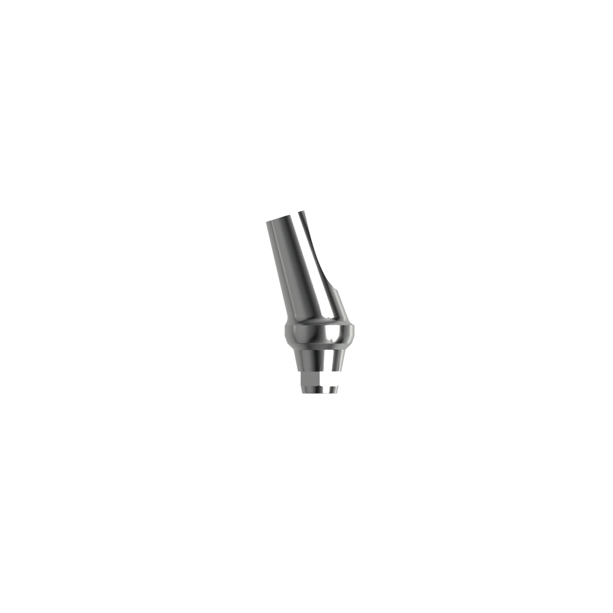 Titanium angled abutment 15° (H 1.0 mm).