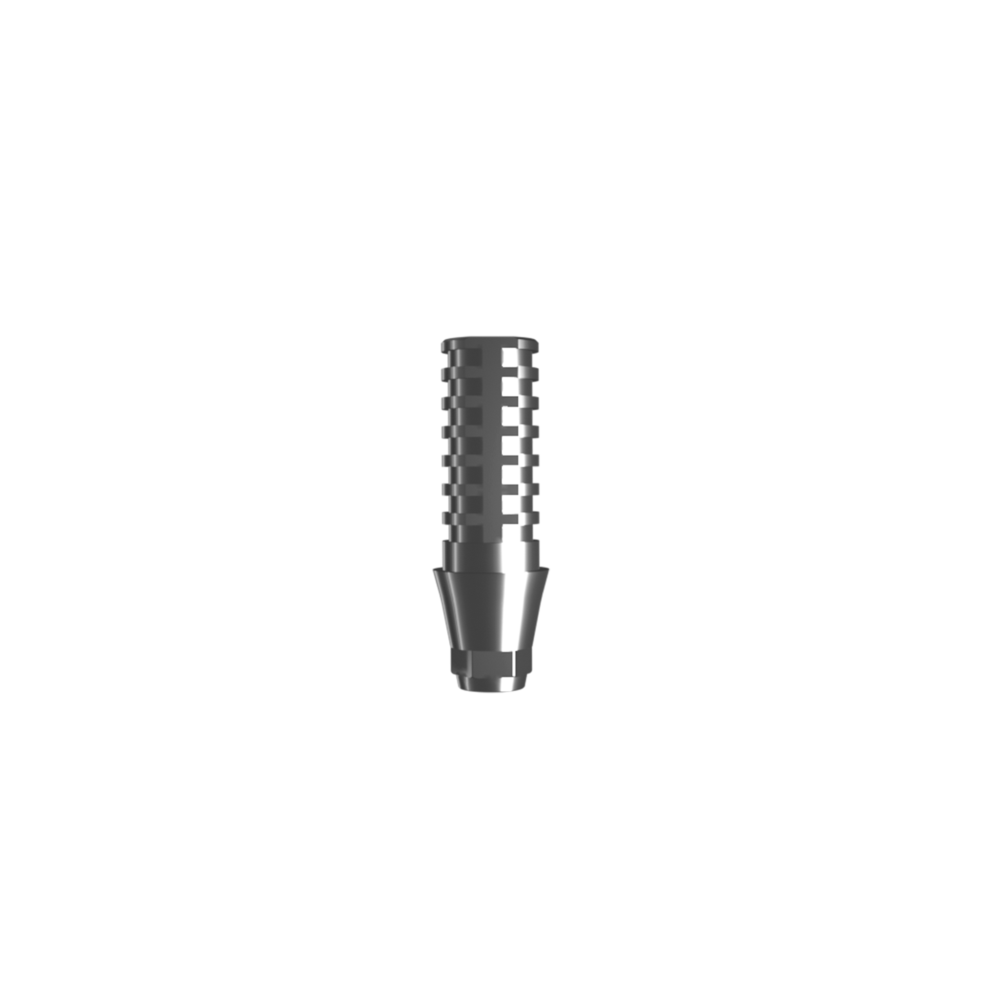 Temporary abutment (H 1.5 mm) for single.