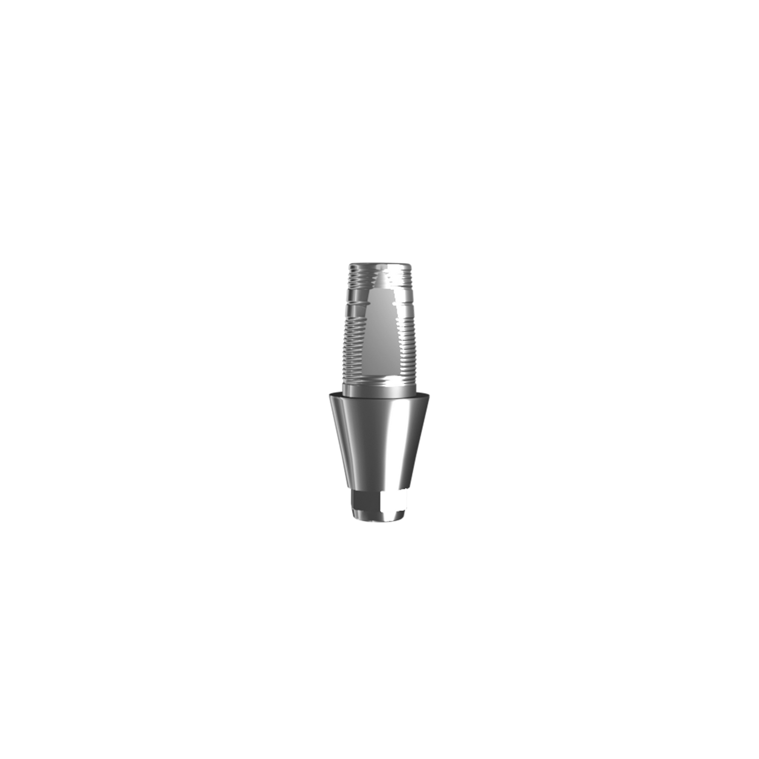 Titanium base, GeoMedi compatible (H 3.0 mm) for single