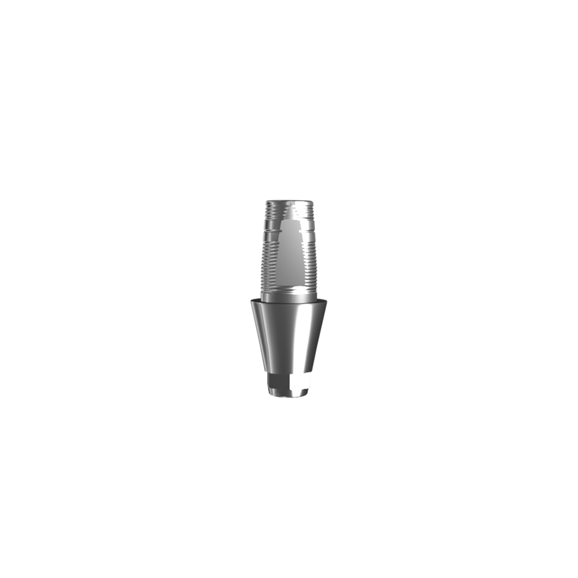 Titanium base, GeoMedi compatible (H 3.0 mm) for single