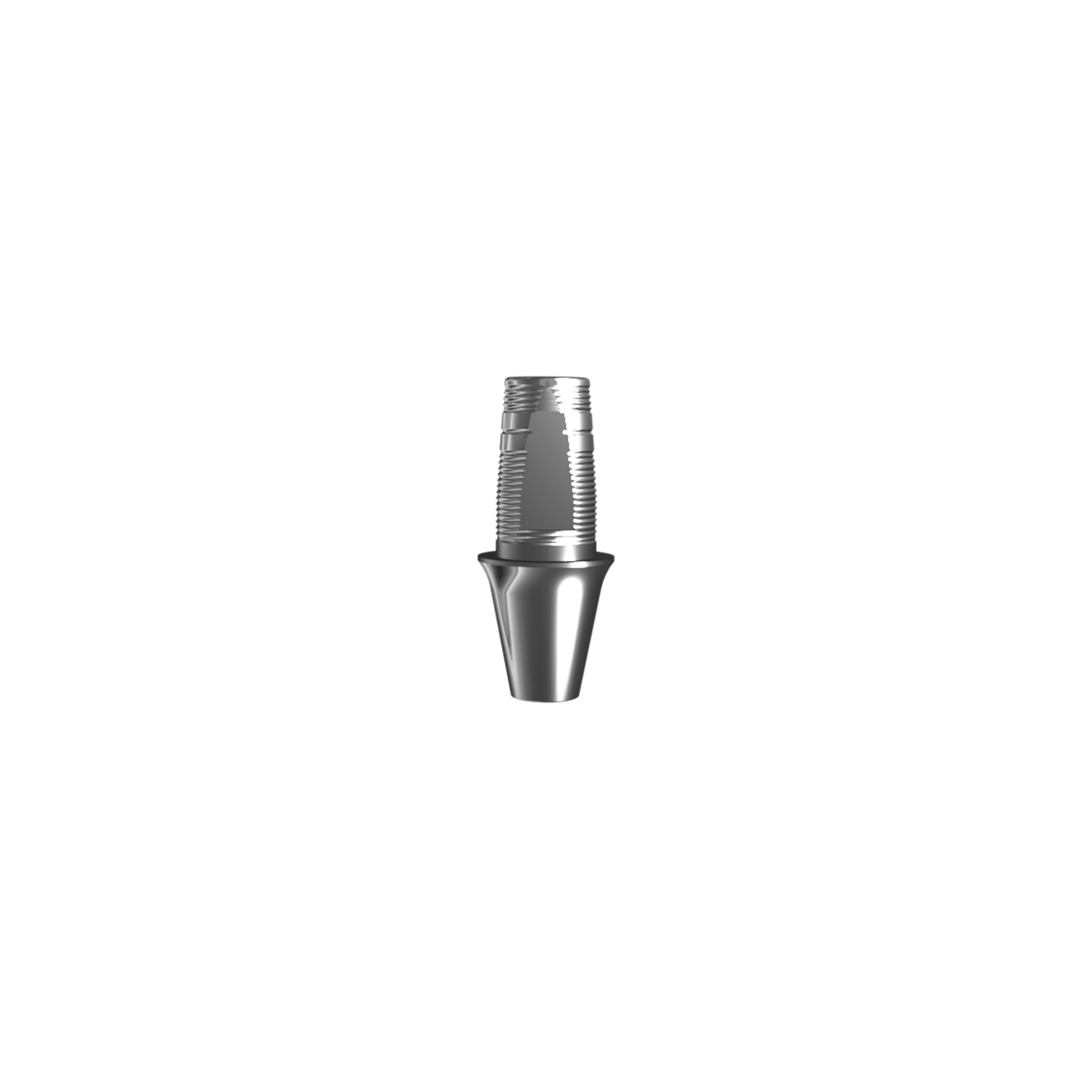 Titanium base, GeoMedi compatible  (H 2.0 mm) for bridge.