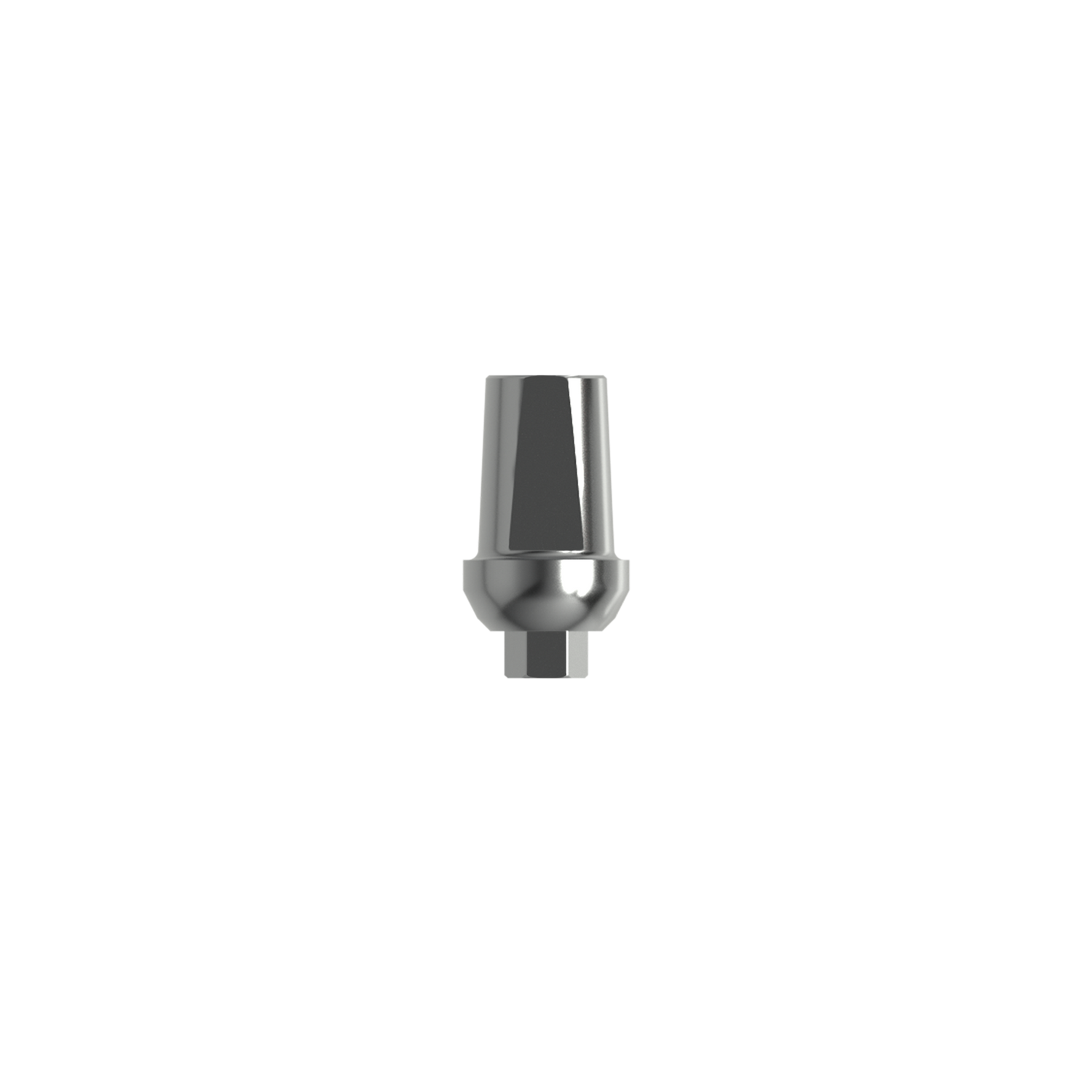 Titanium straight abutment, WP (H 2.0 mm).