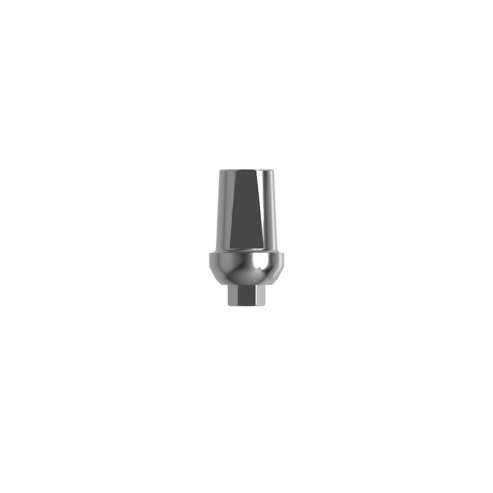 Titanium straight abutment, WP (H 2.0 mm).