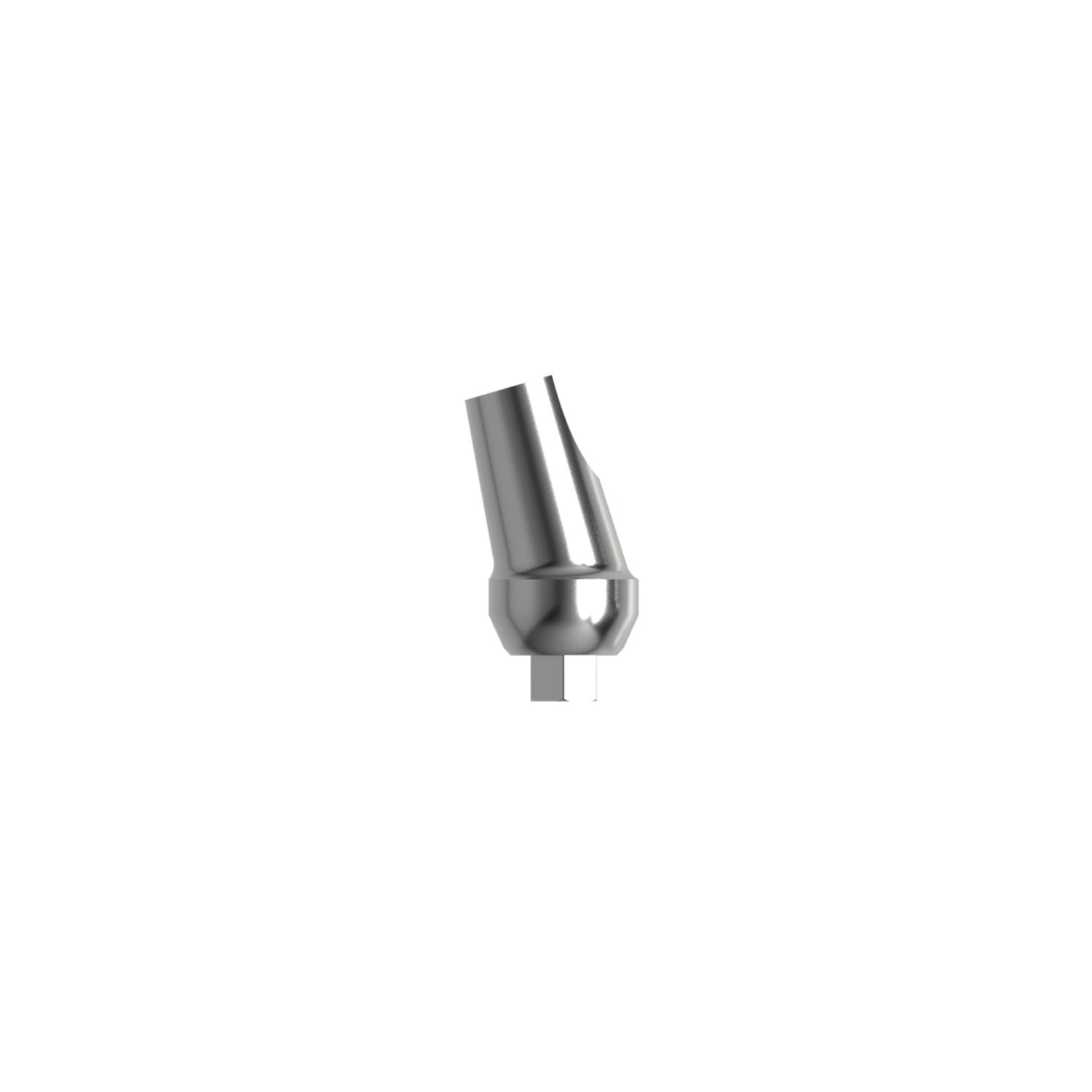 Titanium angled abutment WP/ 15° (H 2.0 mm).