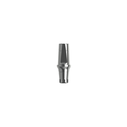 Titanium straight abutment NP (H 2.0 mm).  Complete with 2 screws.