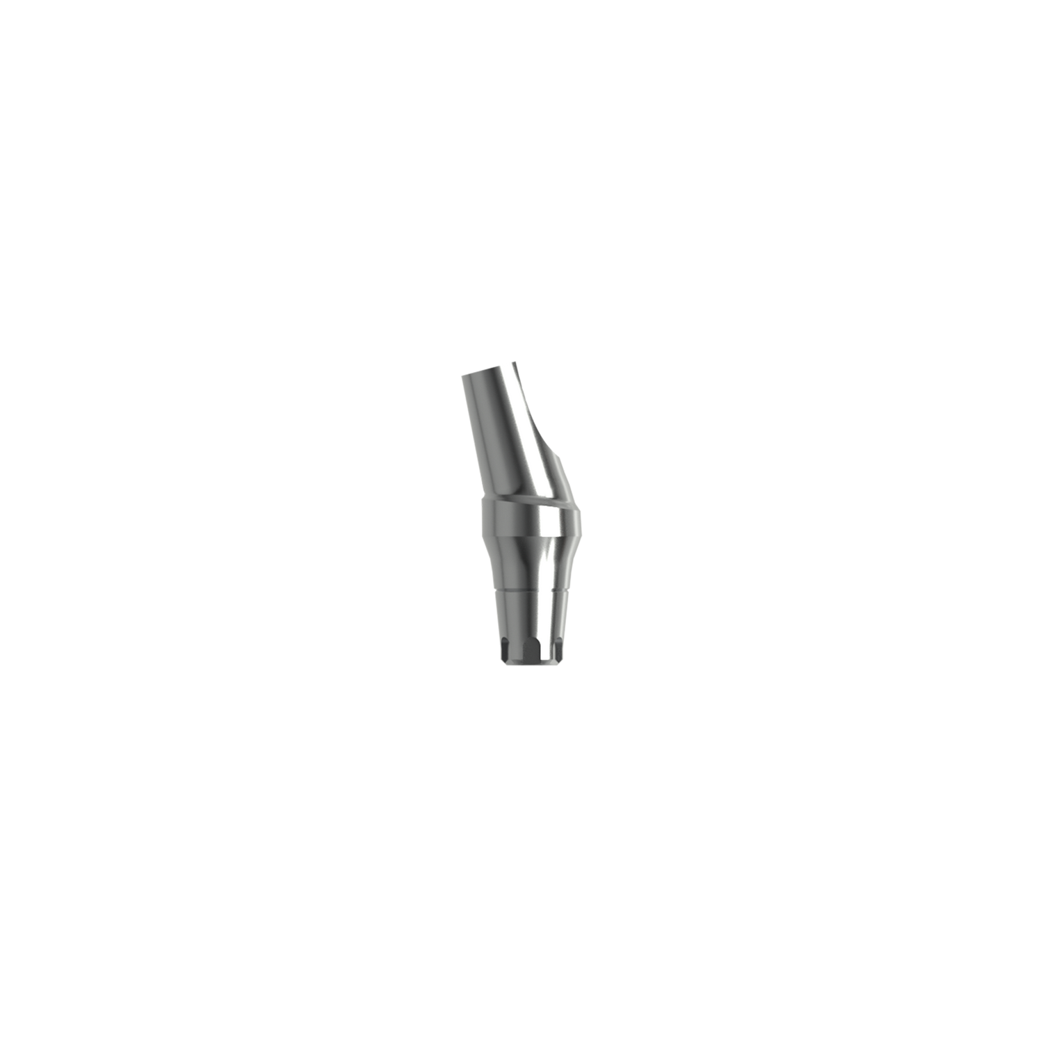 Titanium angled abutment 15° SP (H 4.0 mm).