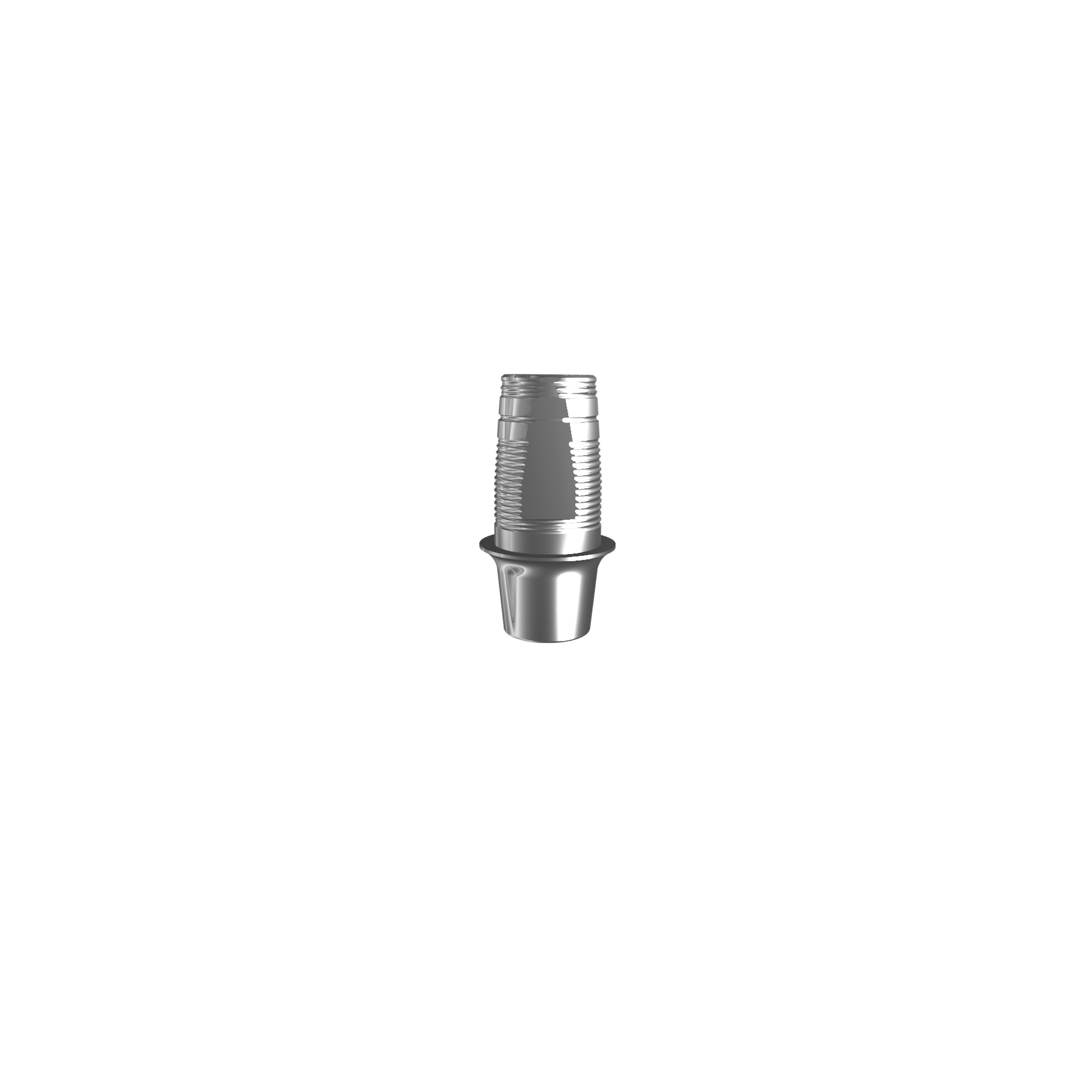 Titanium base, GeoMedi compatible, SP (H 1,3 mm) for bridge.
