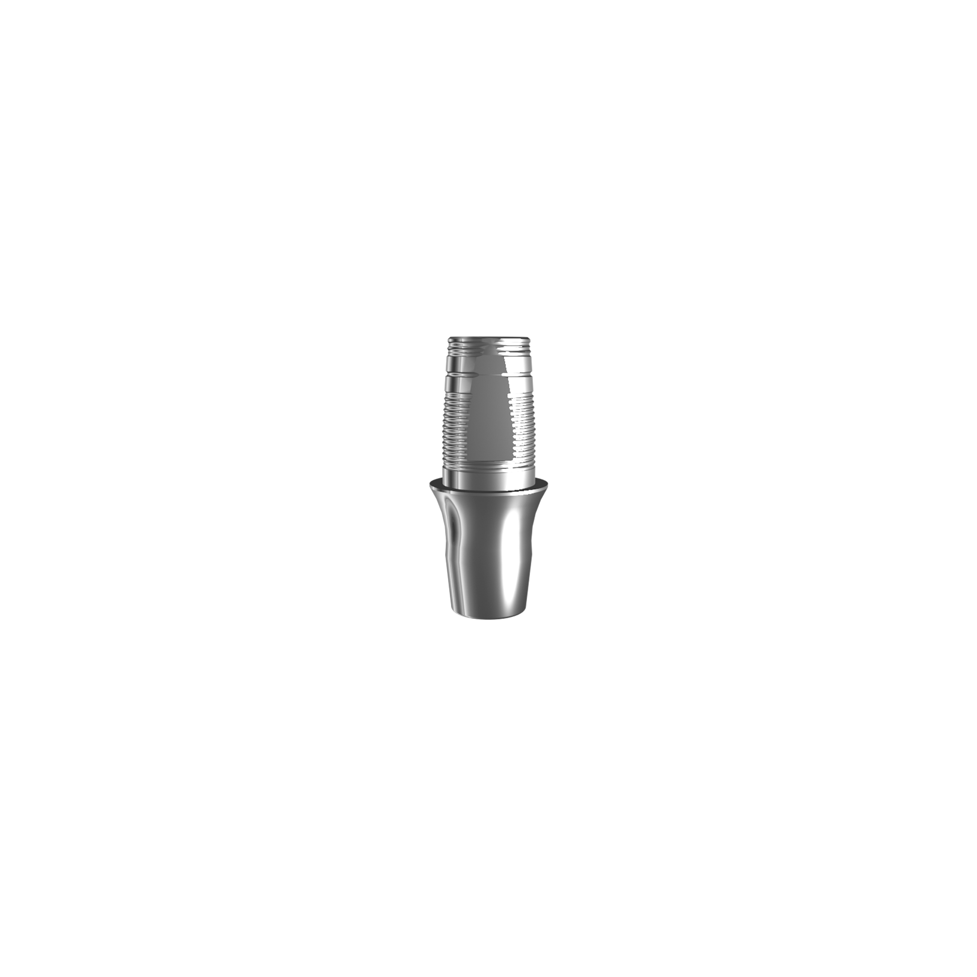 Titanium base, GeoMedi compatible, SP (H 3,0 mm) for bridge.