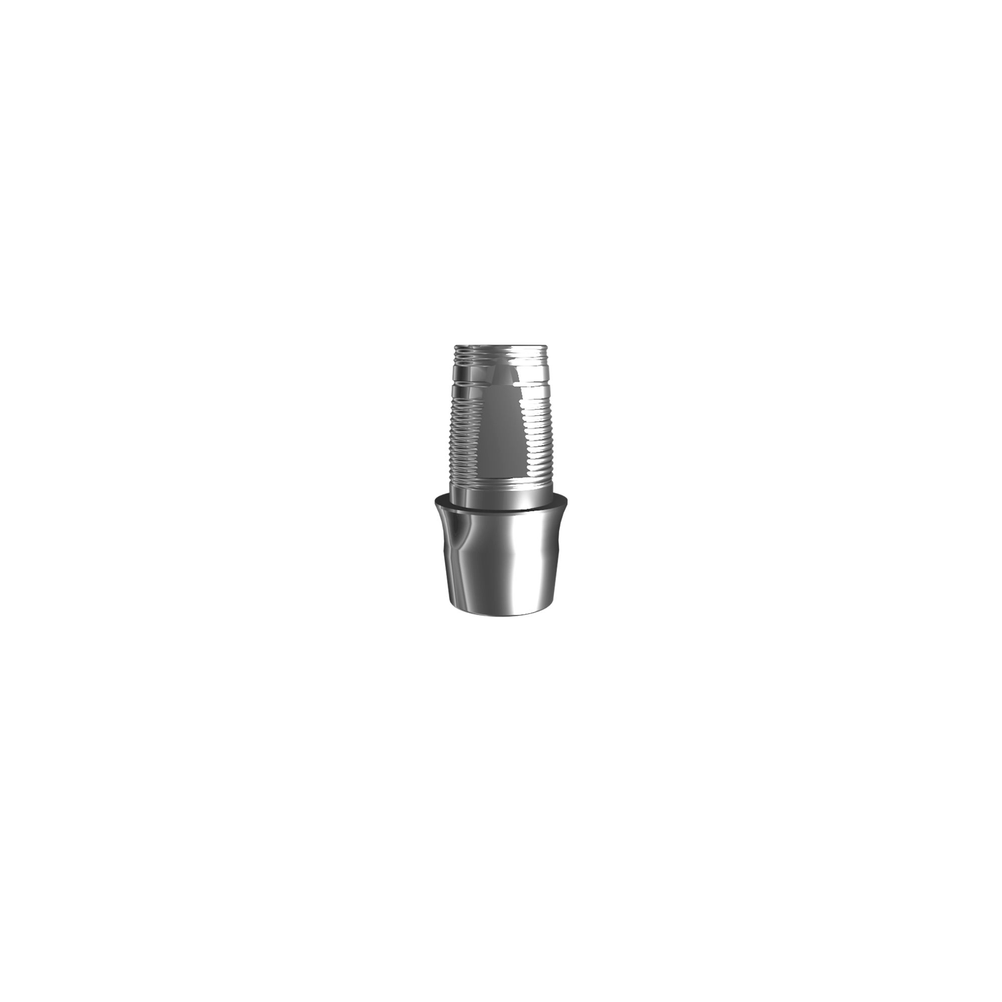 Titanium base, GeoMedi compatible, WP (H 2.0 mm) for bridge.