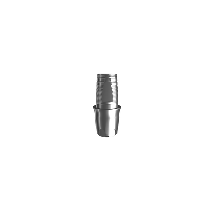 Titanium base, GeoMedi compatible, WP (H 2.0 mm) for single.
