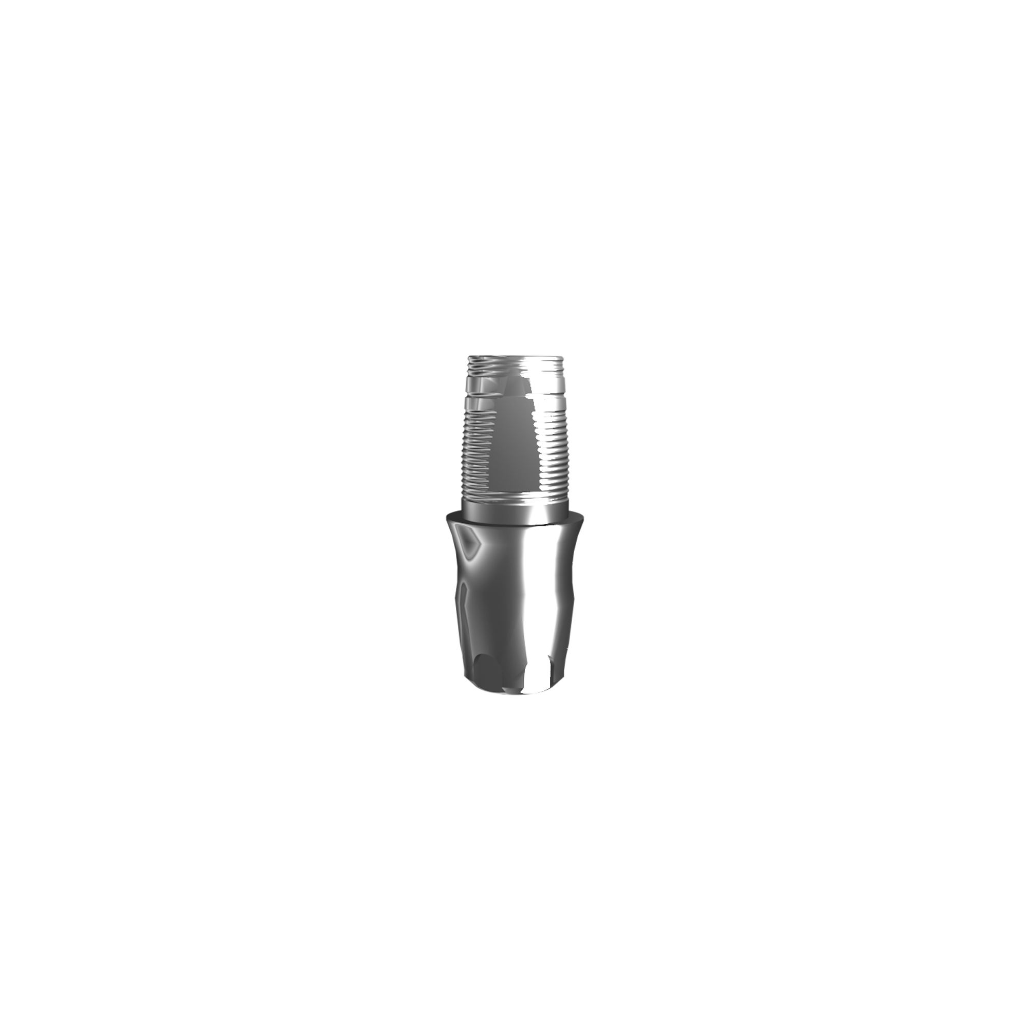 Titanium base, GeoMedi compatible, WP (H 3.0 mm) for single.