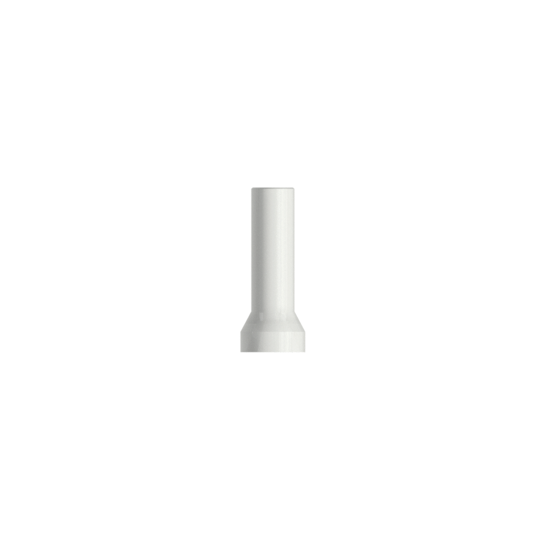 Castable abutment cone 43°. Complete with screw.