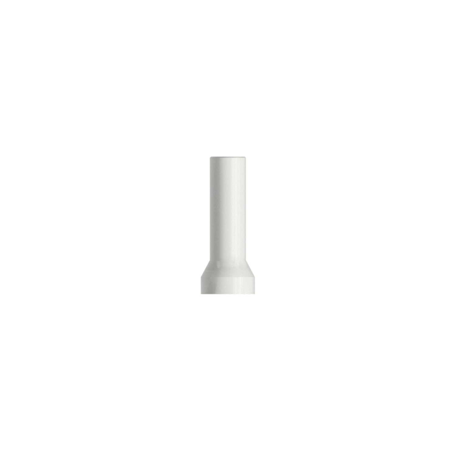 Castable abutment cone 43°. Complete with screw.