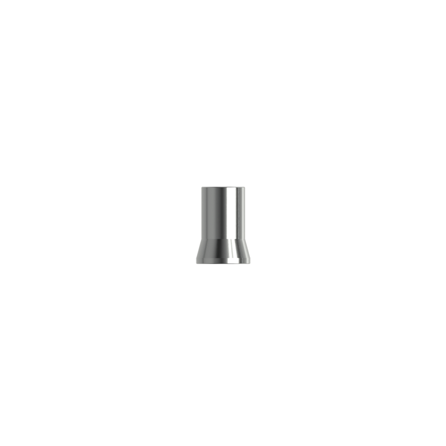 Ti-base cone 30°. Complete with screw.