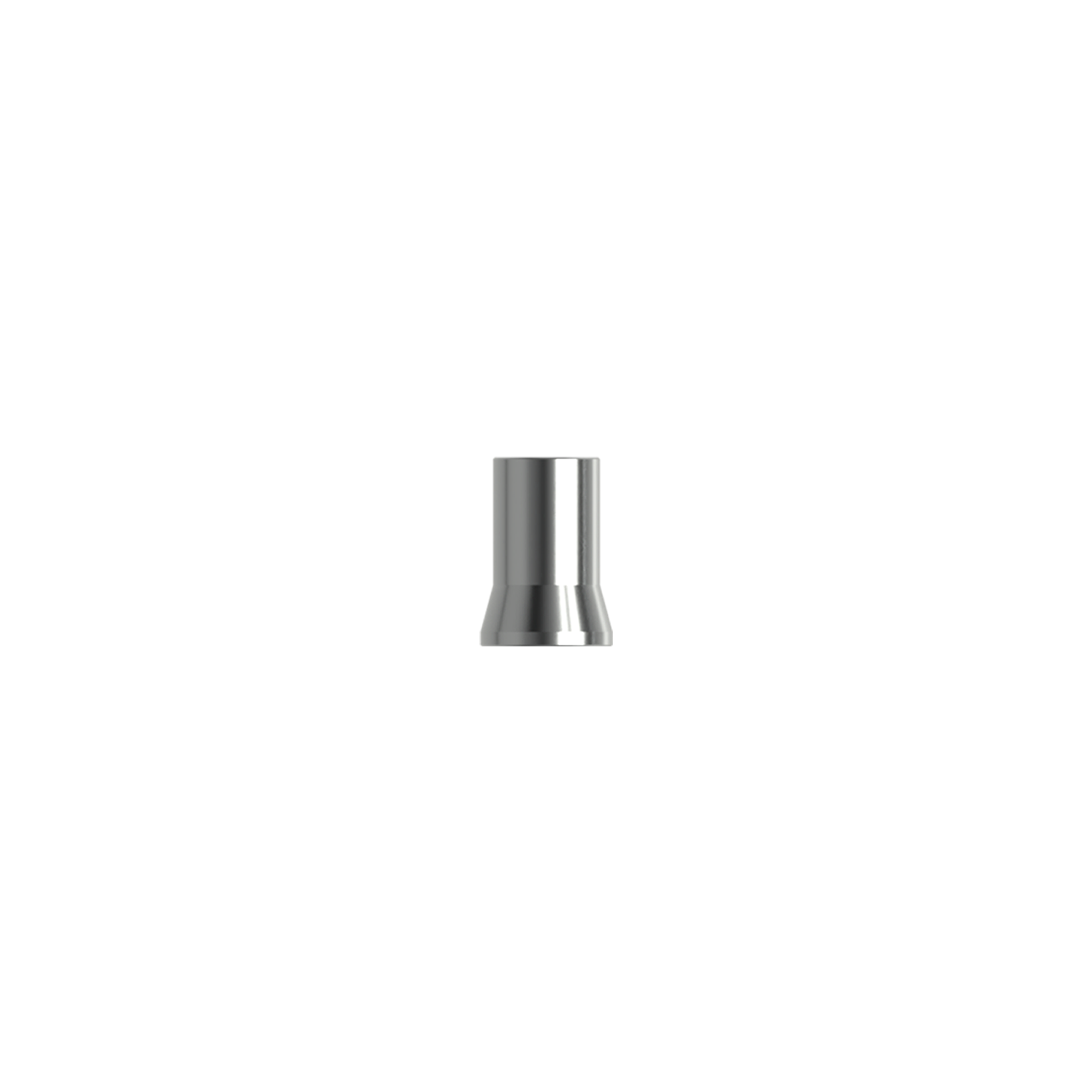Ti-base cone 30°. Complete with screw.