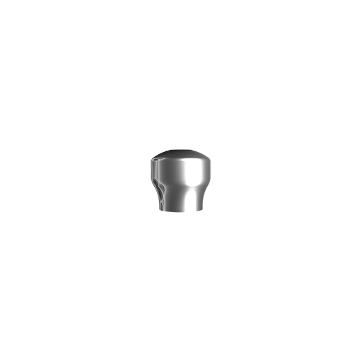Healing abutment 1,2 anatomical (H 6 mm).