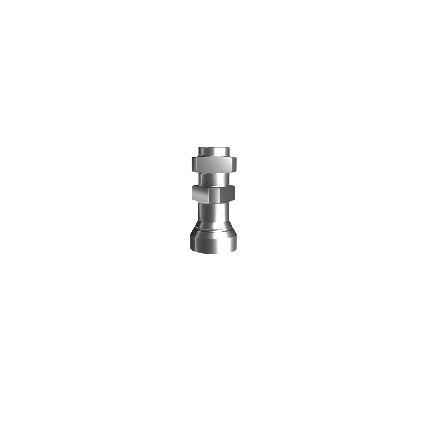 Open tray transfer  (L10.5 mm). Complete with screw/key.