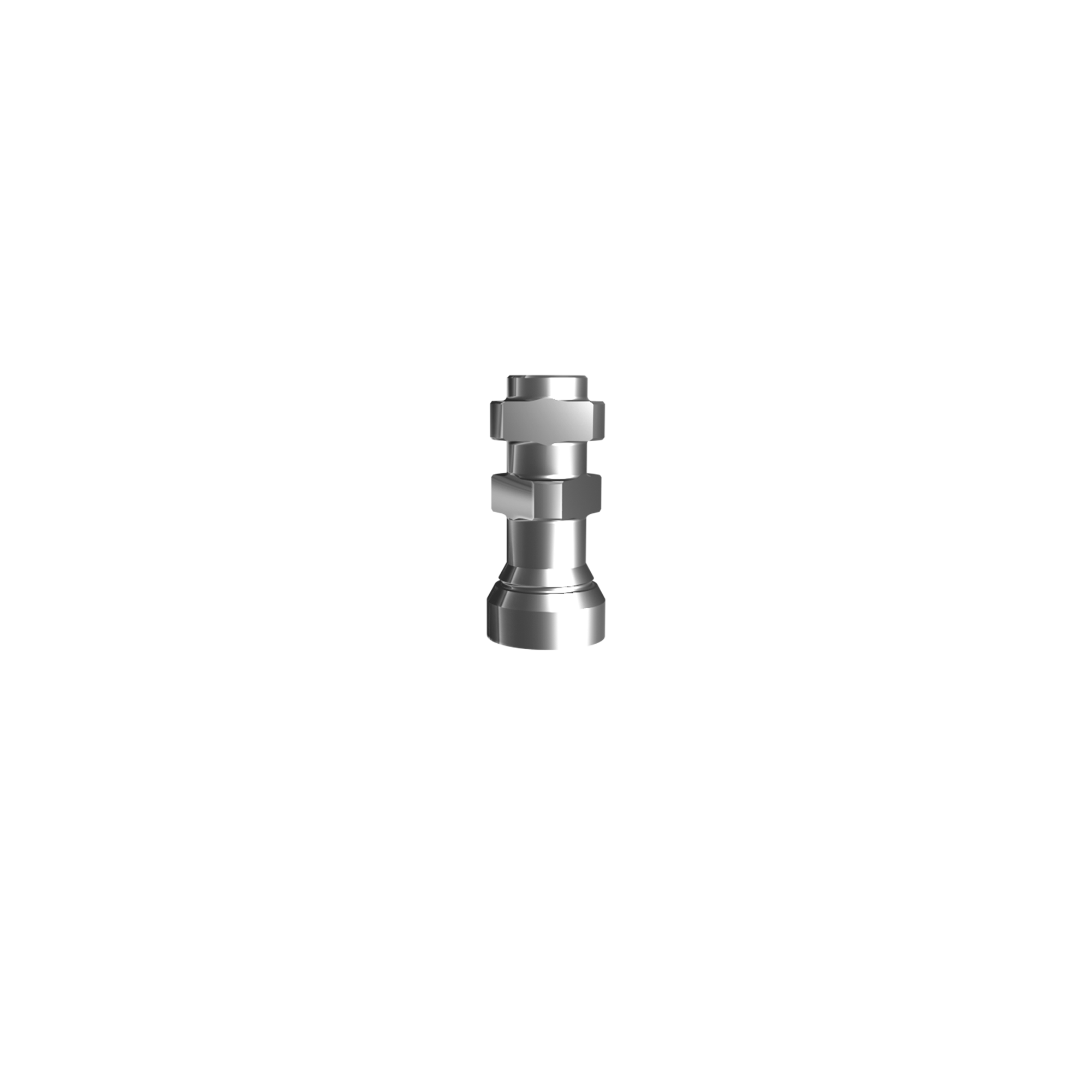 Open tray transfer  (L10.5 mm). Complete with screw/key.