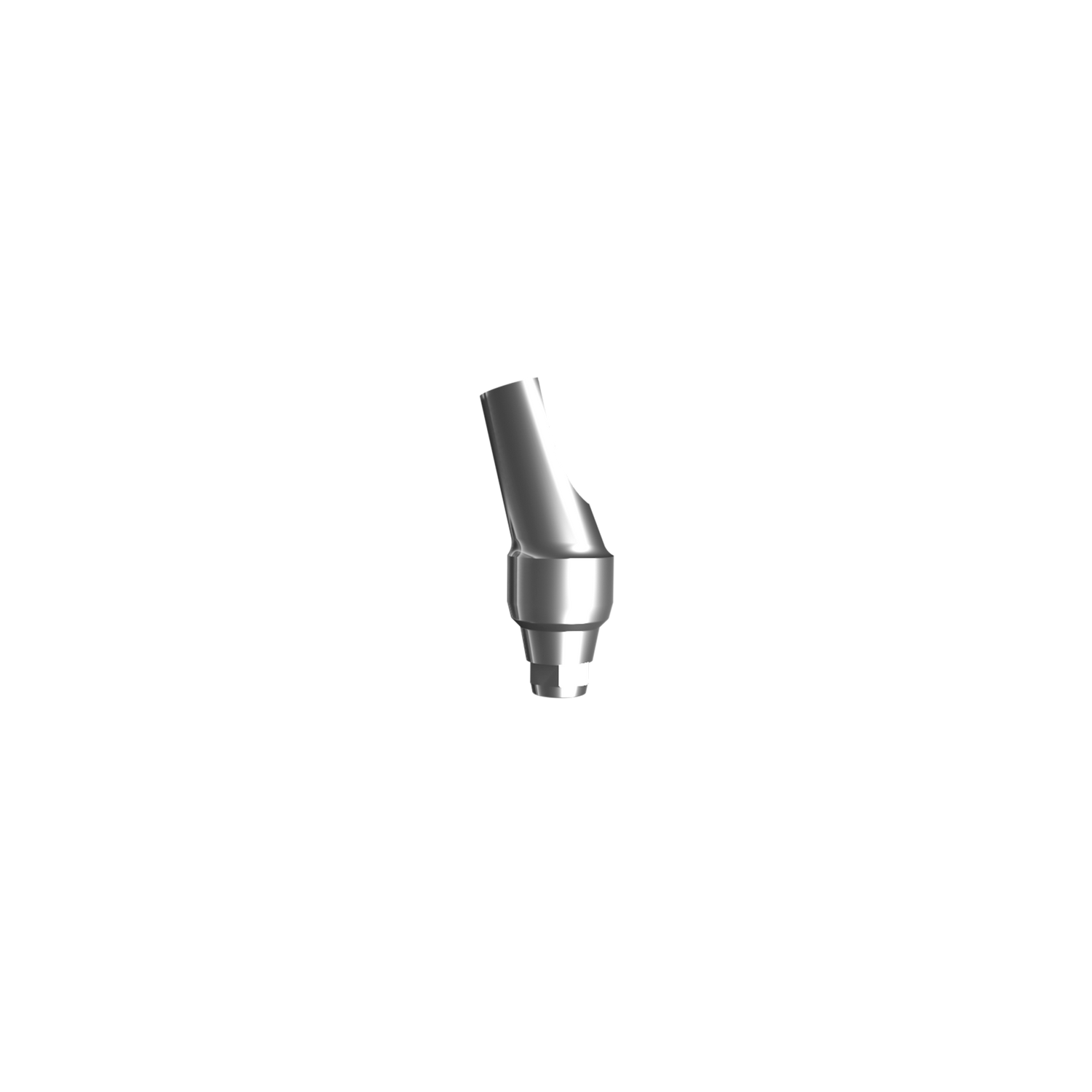 Titanium angled abutment 15° (H 3.0 mm).
