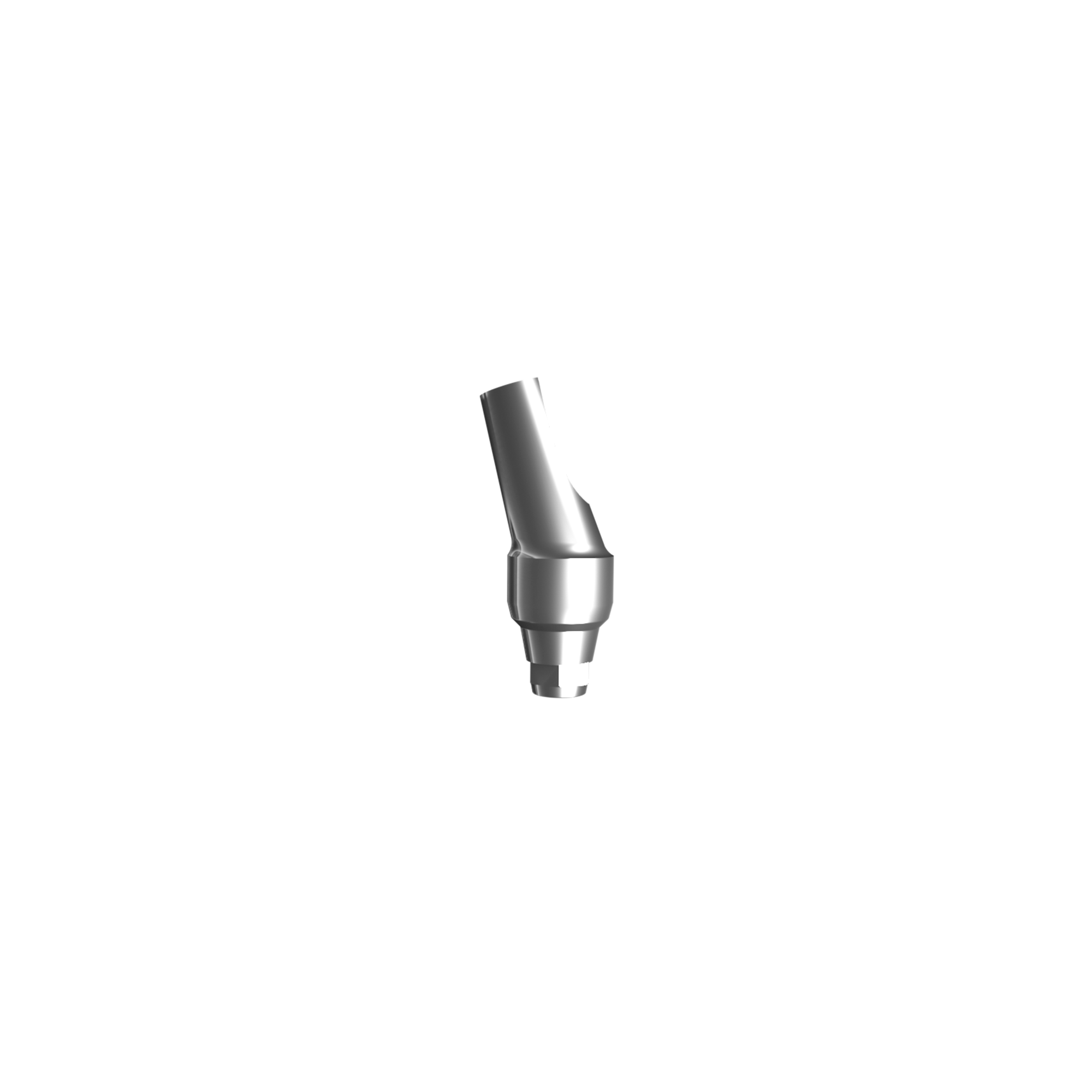 Titanium angled abutment 15° (H 3.0 mm).