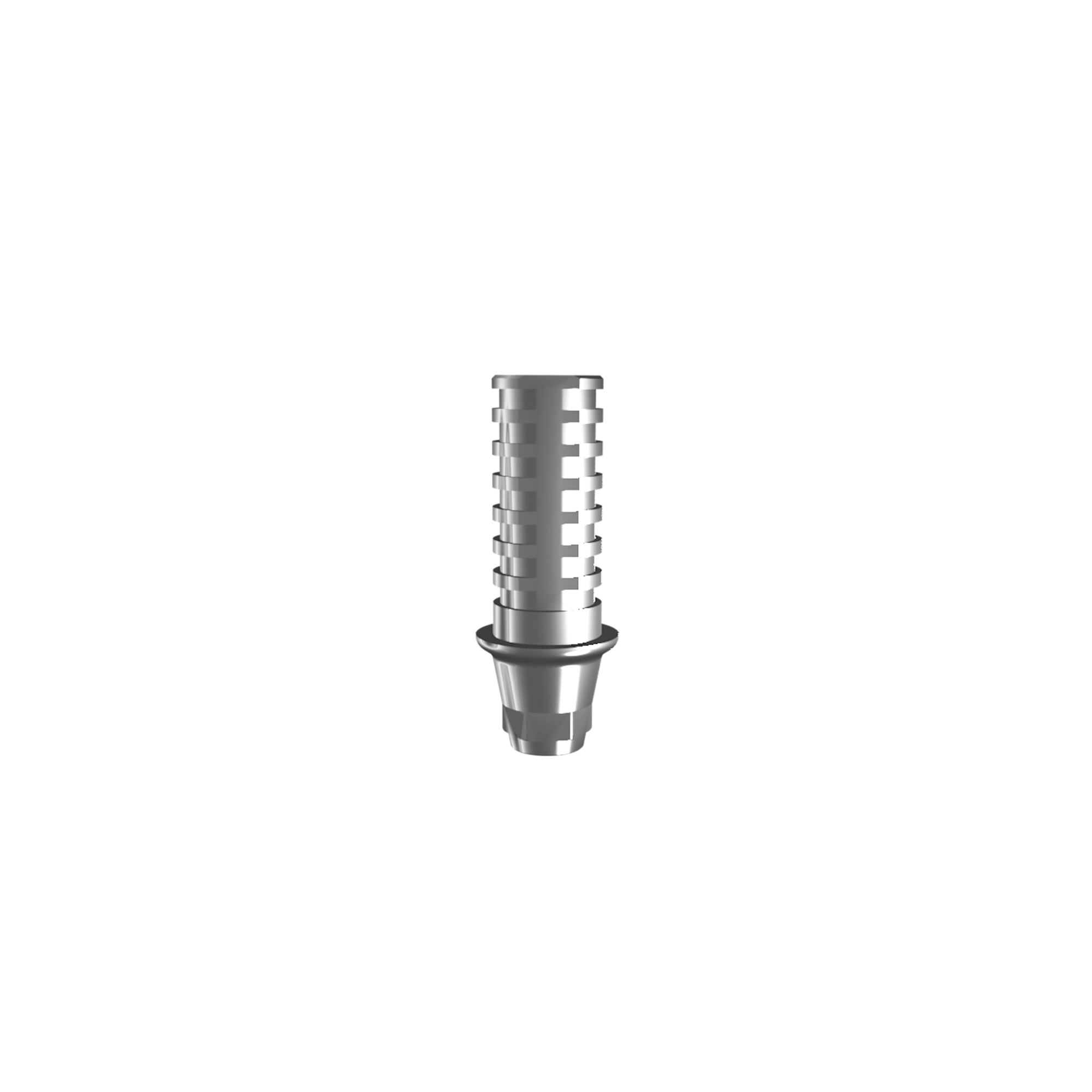 Temporary abutment for single (H 1.0 mm).