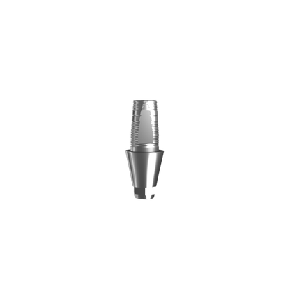 Titanium base, GeoMedi compatible  (H 3,0 mm) for single.