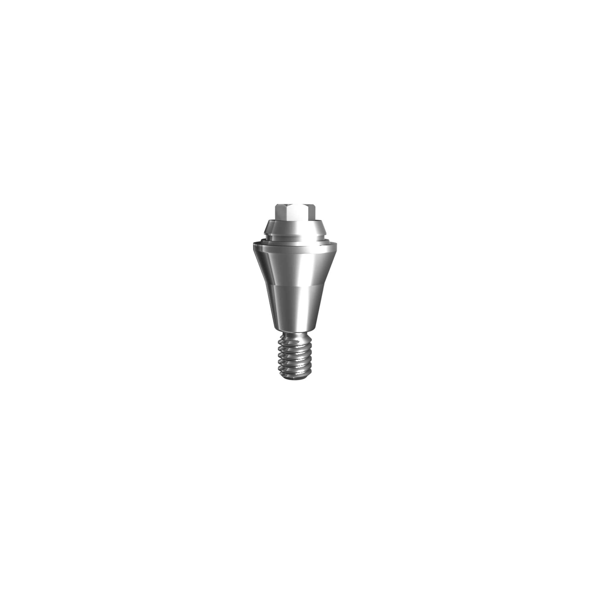 Multi-unit straight abutment  (H 2,5 mm).