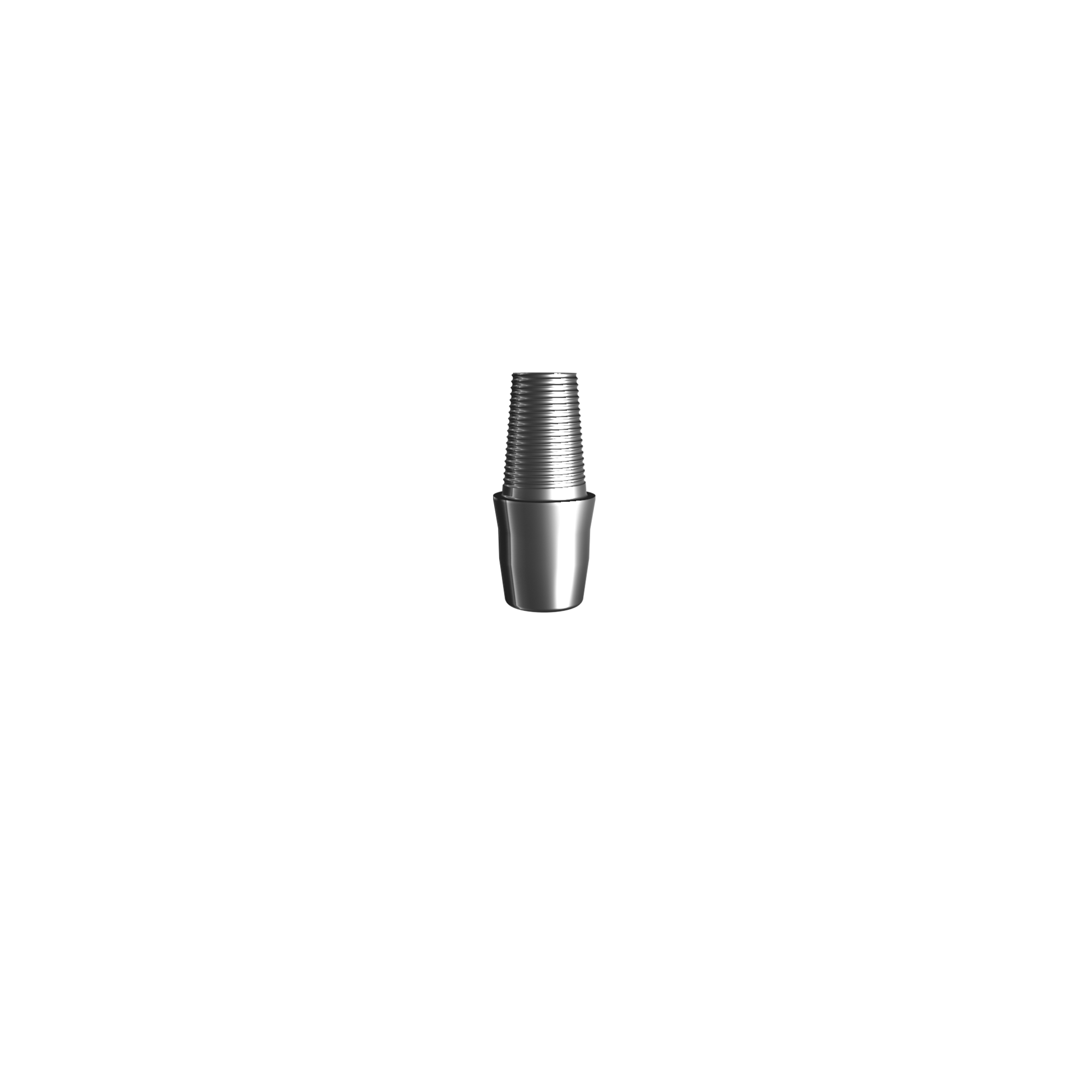 Titanium base, Neodent compatible for bridge (⌀3.5 Н 2.5 mm).