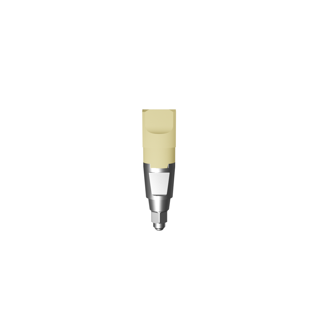 Scanbody. Hybrid titanium/PEEK