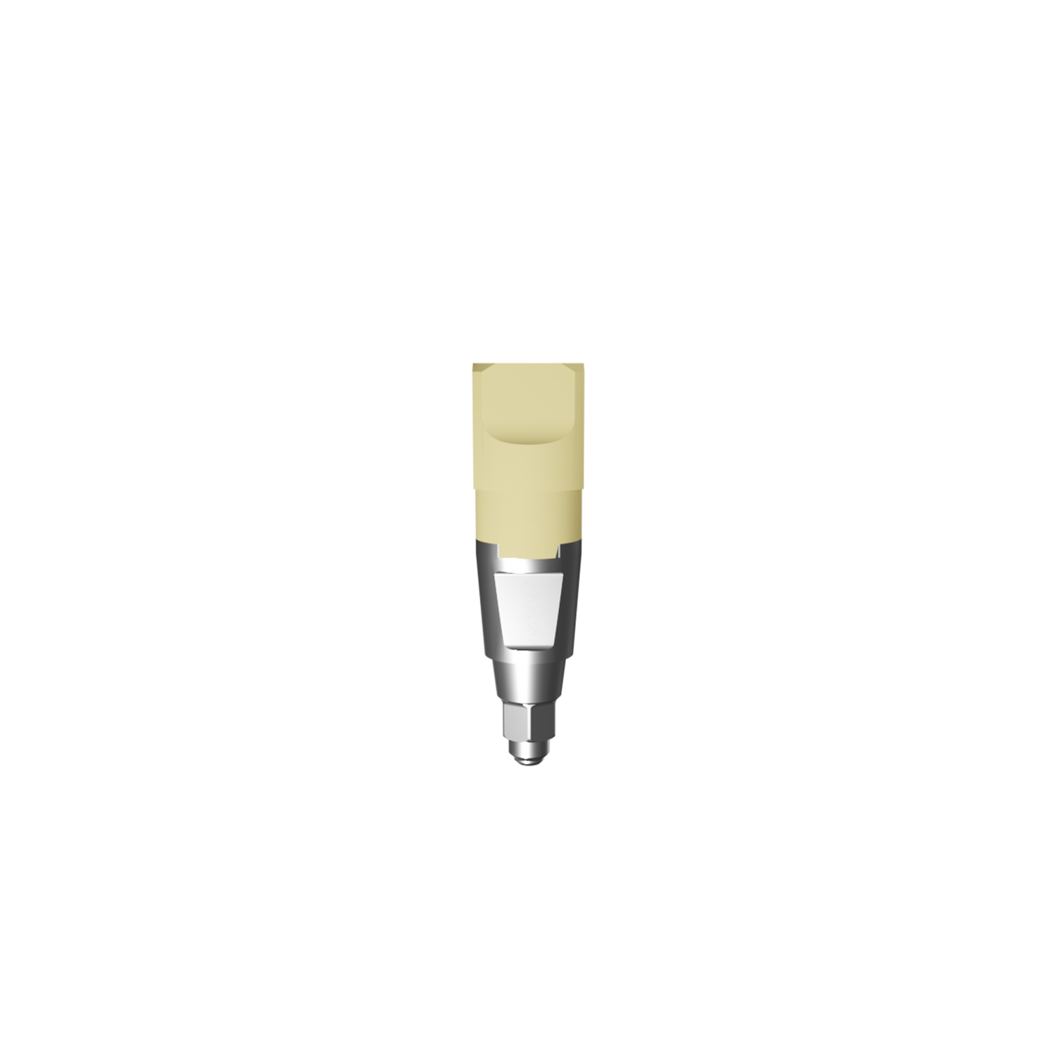 Scanbody. Hybrid titanium/PEEK